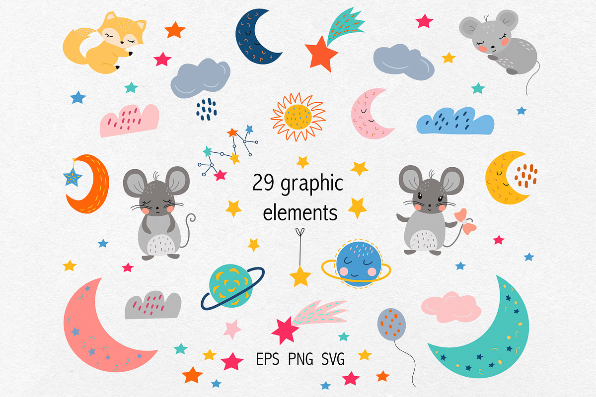 Good night. Baby animals, an Animal Illustration by rinaletters (Photo 2 of 6)