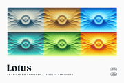 Lotus - Zen Gradient Backgrounds V01, a Background Graphic by dvtchk (Thumbnail 4 of 7)