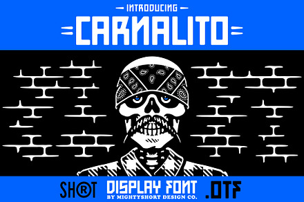 Carnalito Font, a Font by MightySHORT