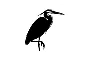 50 Heron Crane Silhouette Bundle, an Illustration by Amazin_art (Thumbnail 29 of 39)