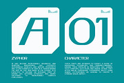 Zyphor – Modern Futuristic Font, a Sans Serif Font by Brand Earth (Thumbnail 3 of 7)
