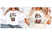 Whimsical Christmas Santa clipart, an Illustration by Designworld (Thumbnail 3 of 5)