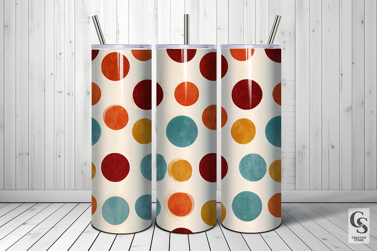 Southwestern Polka Dots Pattern, a Pattern Graphic by Creative Store (Photo 5 of 5)