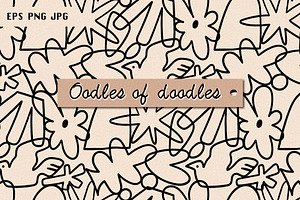 Oodles of doodles, a Pattern Graphic by Twisted Tail