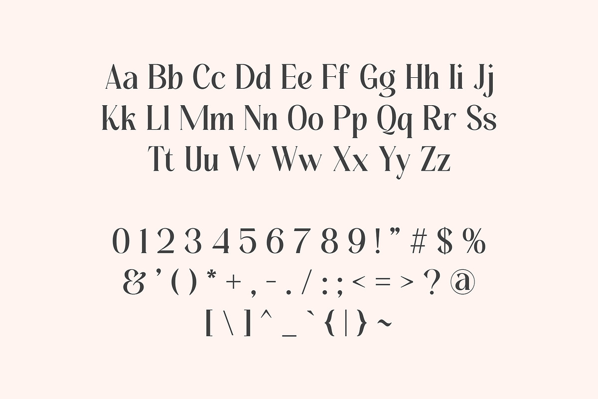 Luxerys - Luxurious Serif Font, a Serif Font by Pikgura (Photo 2 of 8)