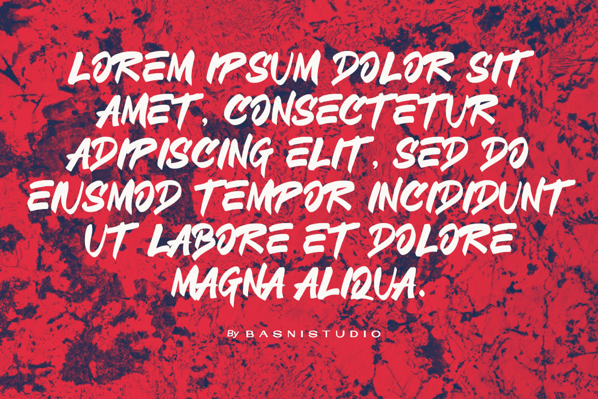 CORAZONE Modern Brush All Caps Font, a Handwritten Font by Basnistudio (Photo 6 of 7)