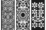 Elegant Floral Laser Cut Panel Bund, an Object Graphic by Creativeshirt (Thumbnail 5 of 10)