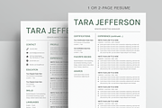 Google Docs Resume Template, a Resume Template by MioDocs (Thumbnail 2 of 7)