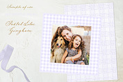 Gingham Pastel Purple Lilac Pattern, a Graphic by LABFcreations (Thumbnail 4 of 4)