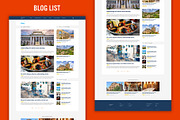 Travel Website Template - PSD & XD, a Websites & App Template by Better Be a Designer (Thumbnail 11 of 13)