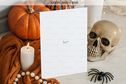 Halloween Party Invite Mockup PSD, an Advertising Mockup by TatiMockup (Thumbnail 2 of 4)