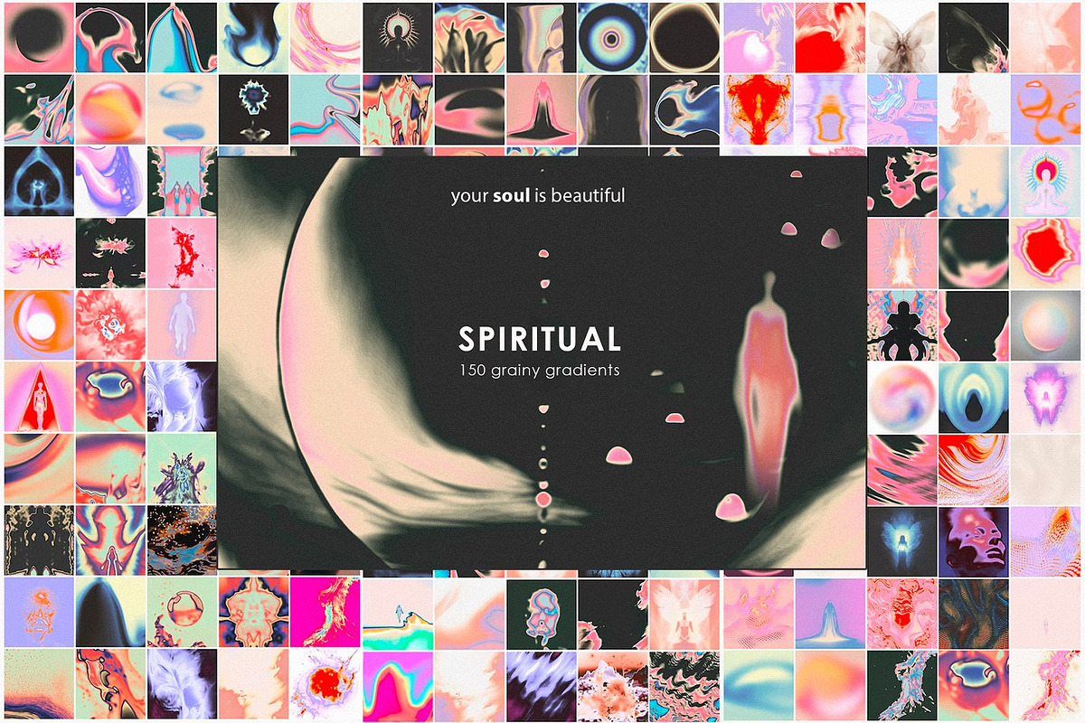 Spiritual 150 Grainy Gradients, a Background Graphic by Purple (Photo 1 of 19)