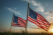 American flag in sky background, a Background Graphic by Anamul Haque Anik (Thumbnail 1 of 9)