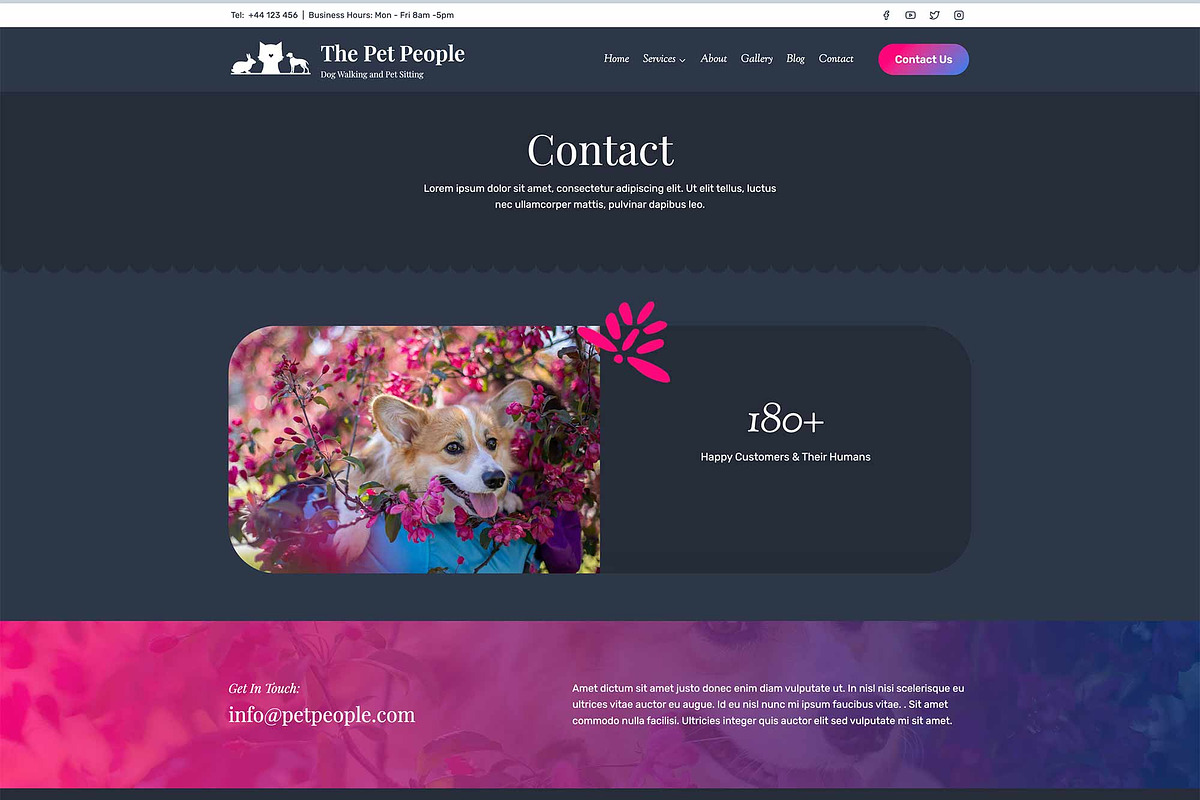 Pet People - Wordpress Kadence Theme, a WordPress Template by StylishDesignMe (Photo 4 of 10)