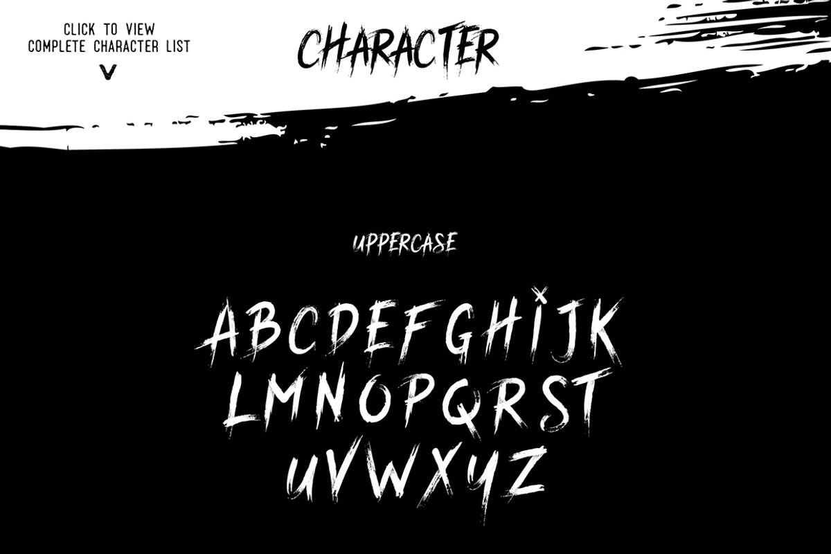 Into The Wild Typeface preview 7