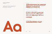 TBJ Cinea Sans Uniwidth Geometric, a Sans Serif Font by Taboja Studio (Thumbnail 2 of 16)