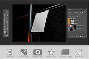 Tablet Displayed in Industrial PSD, an iPad Mockup by Bruno's Shop (Thumbnail 3 of 4)