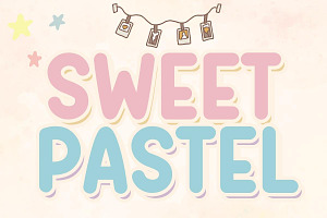 Sweet Pastel - Handwritting