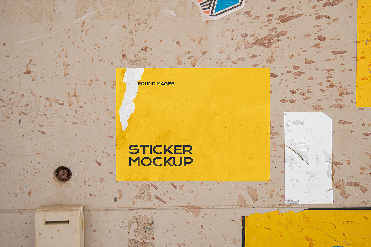 47 sticker mockup bundle vol 2, a Product Mockup by FoundImages (Photo 15 of 50)