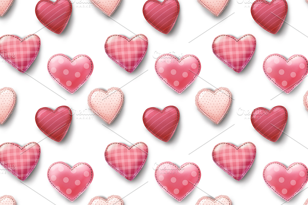 seamless valentines day patterns preview 5