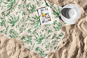 Hand Drawn Tropical Palms, a Pattern Graphic by MalyskaStudio (Thumbnail 9 of 14)