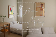 8 Bedroom Frame Mockup Set, a Product Mockup by ArtwithFrame (Thumbnail 1 of 5)