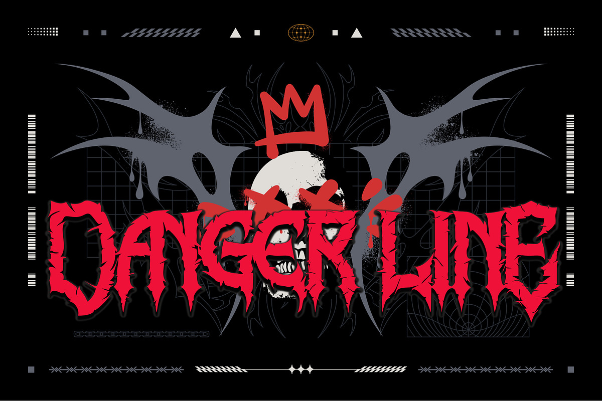 Ravenmorth – Black Metal Gothic Font, a Blackletter Font by Letterara (Photo 2 of 11)