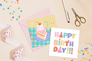 Birthday Party Bundle Illustrations, a Background Graphic by CreativeChristiana (Thumbnail 8 of 17)