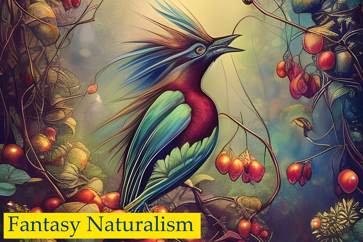 Fantasy Naturalism, a Person Illustration by Intellecta Design