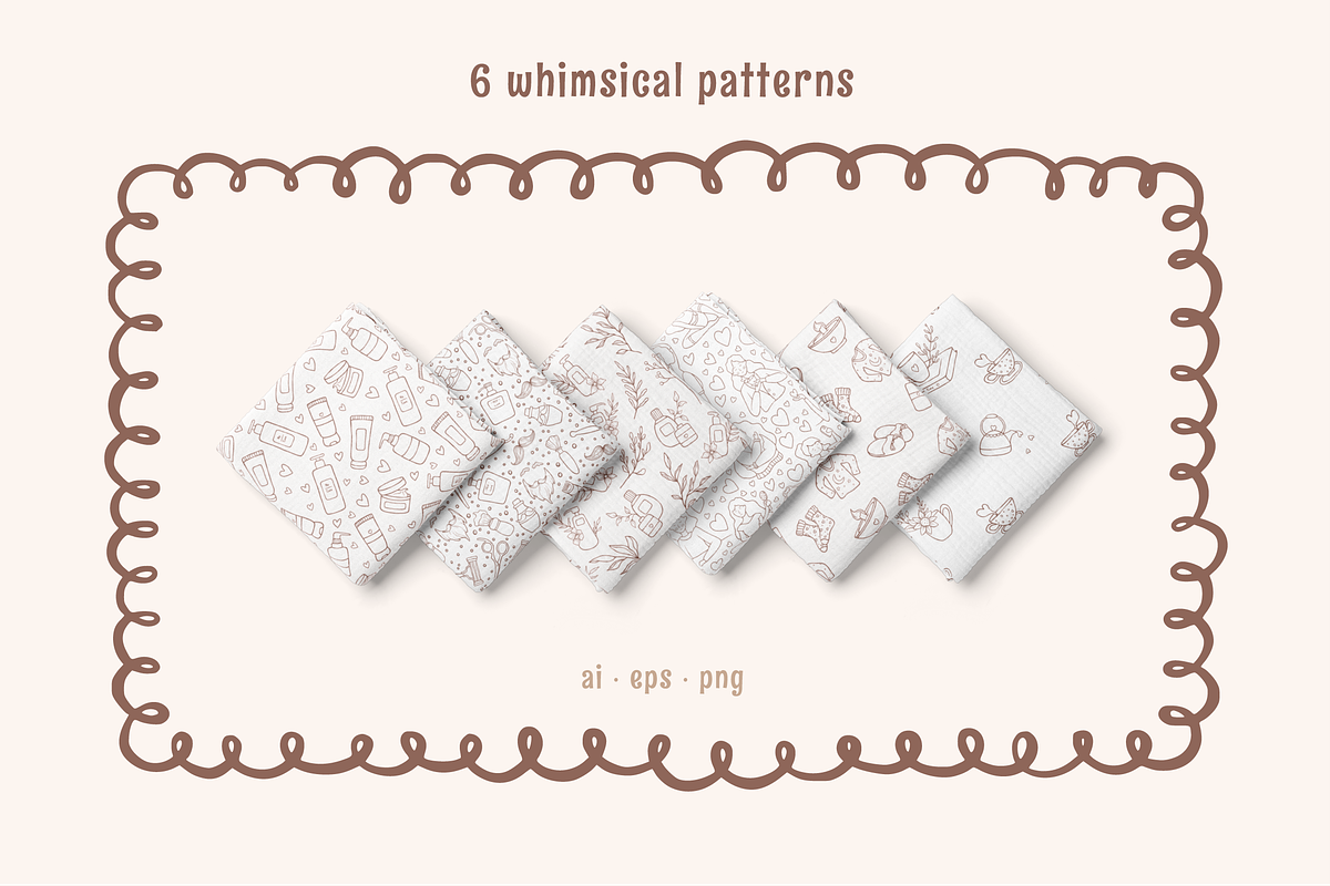 Whimsical self care set. Me time, a Healthcare Illustration by soboleva alya (Photo 14 of 16)