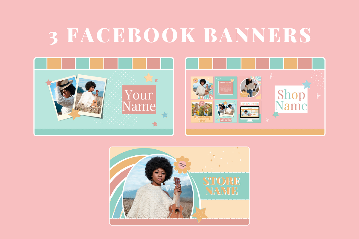 Social Media Banner Templates, a Social Media Template by SunshineStudioBoutique (Photo 5 of 9)