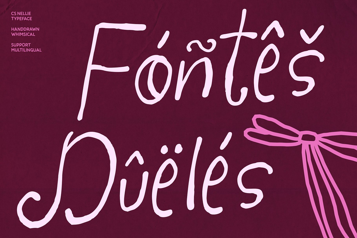 CS Nellie, a Handwritten Font by Craft Supply Co. (Photo 7 of 8)
