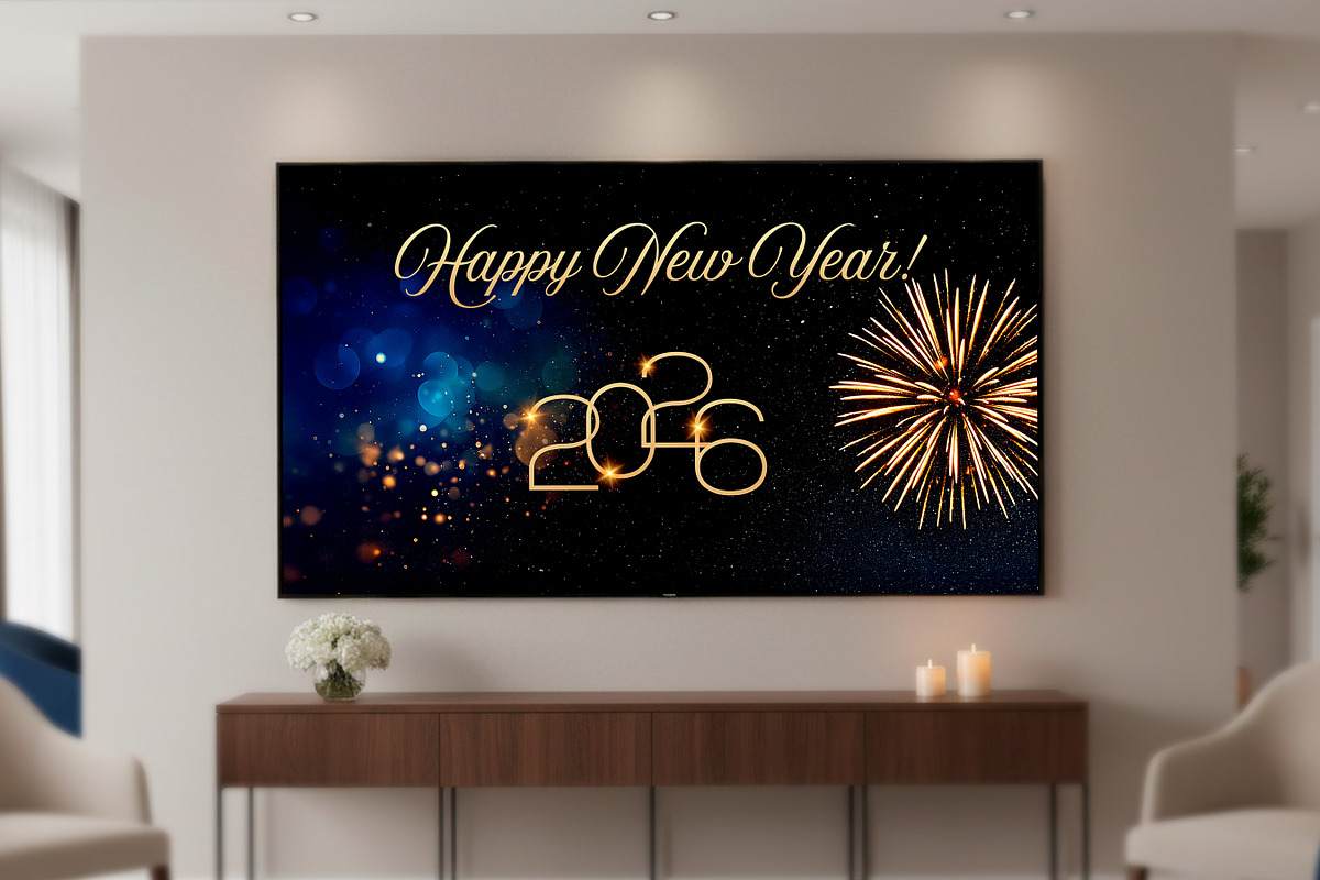 Animated Happy New Year Title, a Presentation Template by Godserv Designs (Photo 8 of 12)