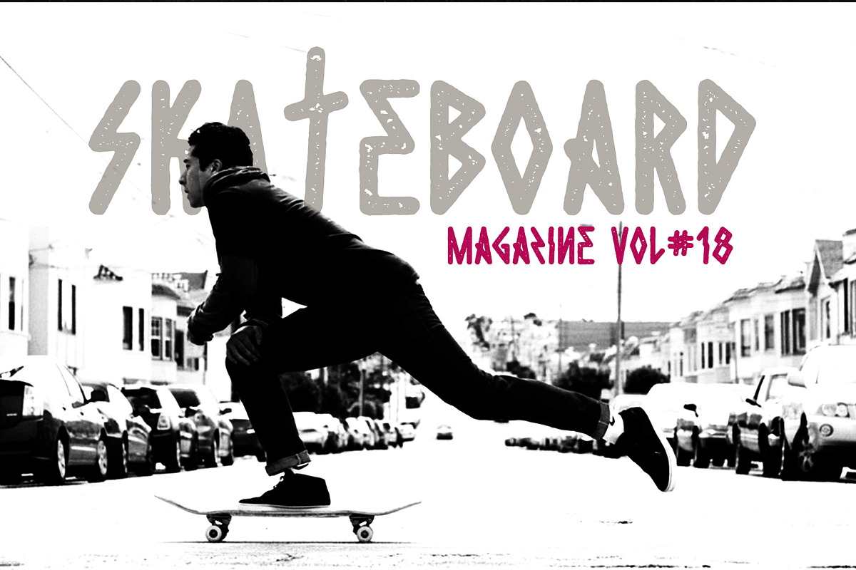 Die Hard Typeface preview 4
