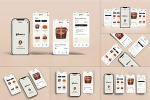 Phone Screen Mock-up, a Device Mockup by zippypixelstudio