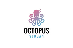 Octopus Logo, a Branding & Logo Template by Pixes