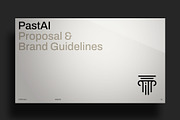 PastAI Proposal & Brand Guidelines, a Branding & Logo Template by One Pixel Man (Thumbnail 1 of 12)