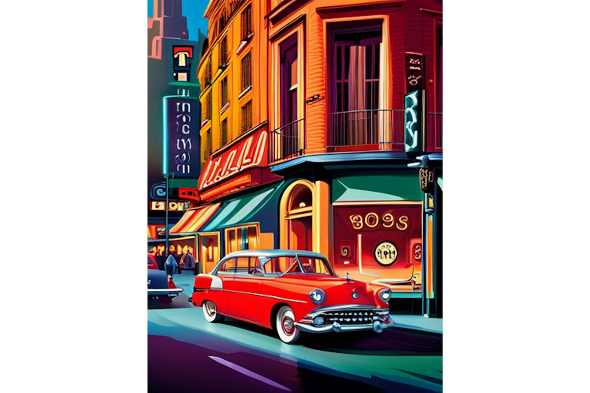 Custom art, Vintage poster bundle, a Poster Template by Boho Pixel Dust (Photo 5 of 13)