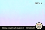 Pastel Monoprint Gradients Textures, a Texture Graphic by Clikchic Designs (Thumbnail 3 of 5)