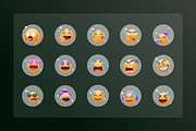 Emoji 3D Illustration, a Characters & Person 3D Model by Vektora Studio (Thumbnail 2 of 2)