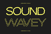 Lumend Rippled, a Sans Serif Font by Craft Supply Co. (Thumbnail 2 of 8)