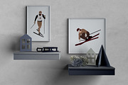 Abstract Winter Sport Athlete, a Person Illustration by ApetekMarket (Thumbnail 5 of 7)