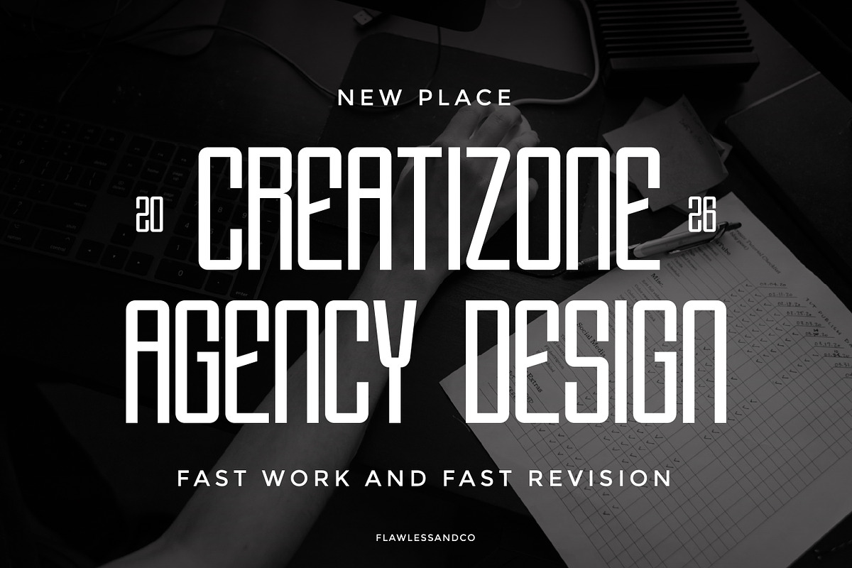 Gavister - Condensed Sans Serif, a Sans Serif Font by Flawless And Co (Photo 4 of 10)