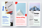BAUHAU Theme | 30 Canva IG Stories, a Social Media Template by OEN Design (Thumbnail 8 of 11)