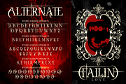 Aethrim - Dark Fantasy Serif, a Blackletter Font by Artisan Themes (Thumbnail 6 of 12)