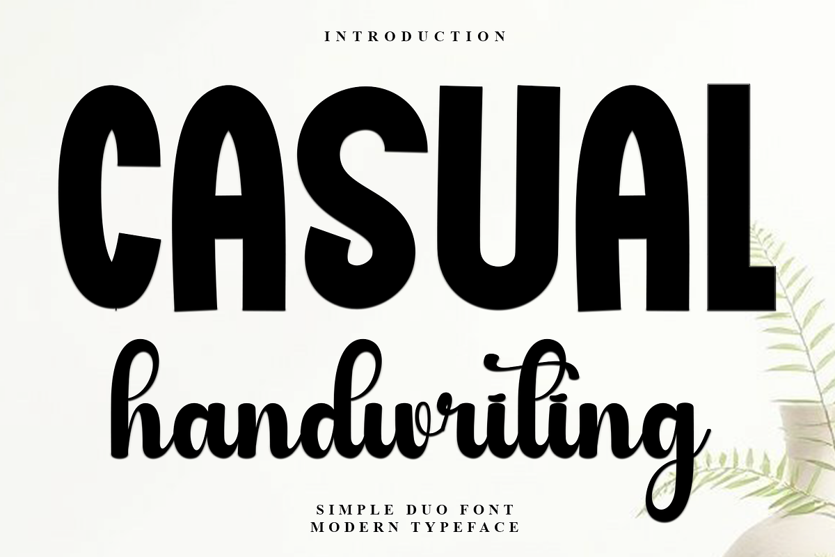 Casual Handwriting, a Handwritten Font by FreshTypeINK (Photo 1 of 7)