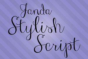 Janda Stylish Script