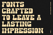GF Western - Bold Slab Serif Font, a Slab Serif Font by GroovyFontCo (Thumbnail 4 of 10)