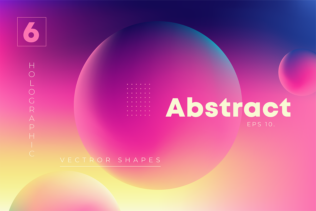 ABSTRACT - Holographic Backgrounds, a Texture Graphic by Ninos Mandala (Photo 1 of 6)