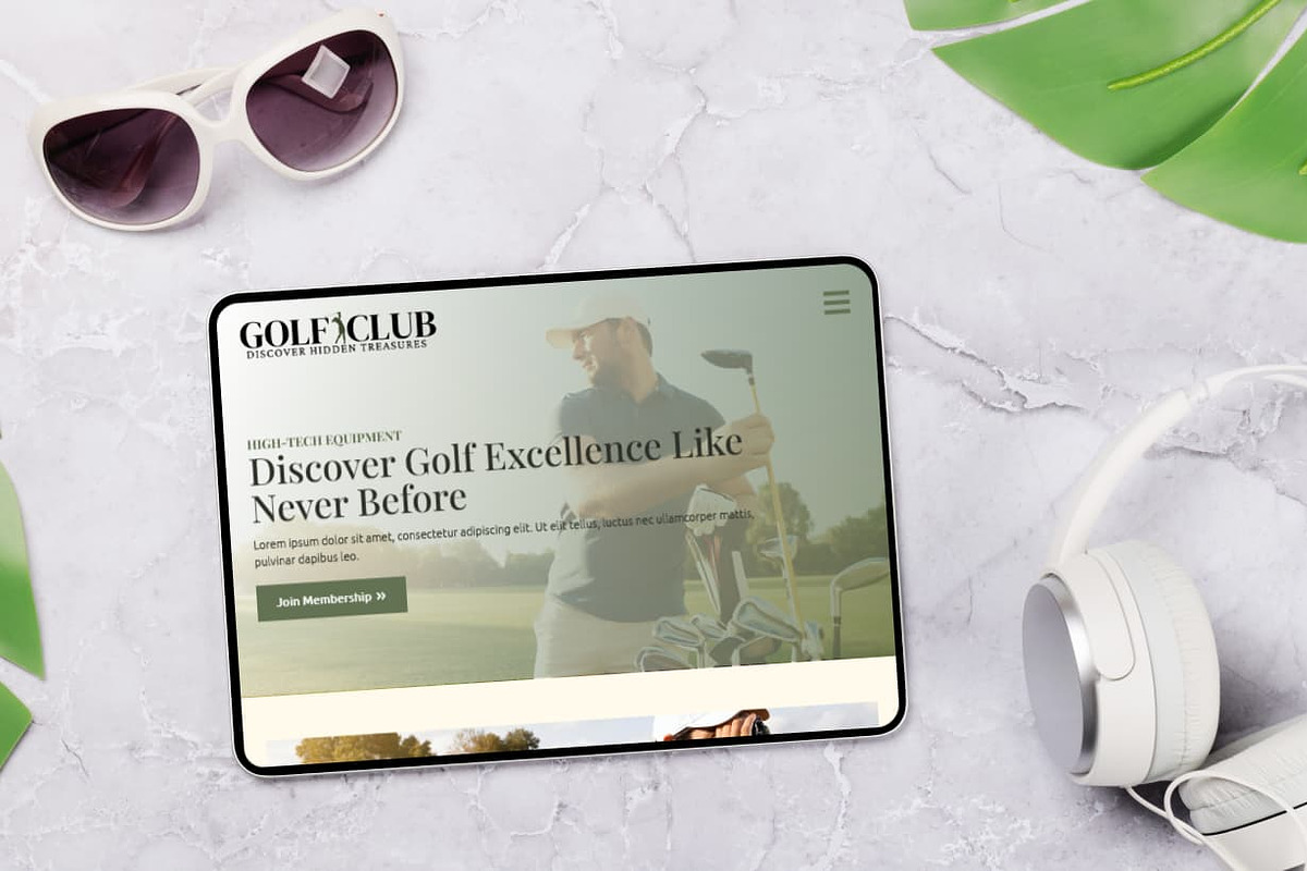 Golf Club WordPress Theme, a WordPress Template by Your Theme Shop (Photo 8 of 9)